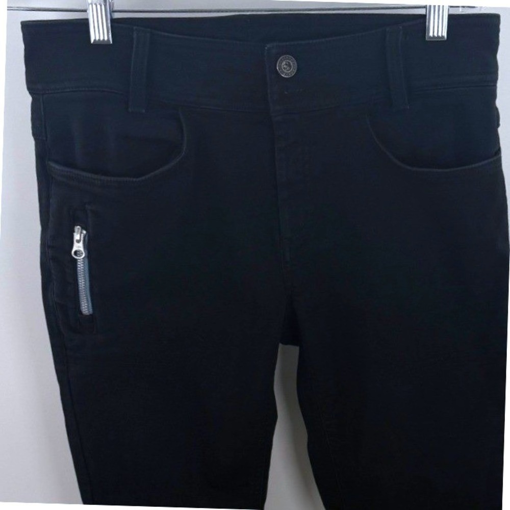 Prana Hayvin Black Stretch Hiking Travel Outdoor Pants Size 6 Waist 28 Casual
